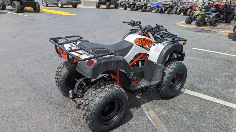 2023 KAYO BULL 150 in a WHITE exterior color. Family PowerSports (877) 886-1997 familypowersports.com 