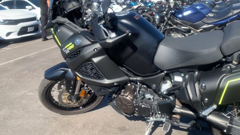 2021 Yamaha XTZ12EMCB  in a BLACK exterior color. Del Amo Motorsports of Long Beach (562) 362-3160 delamomotorsports.com 