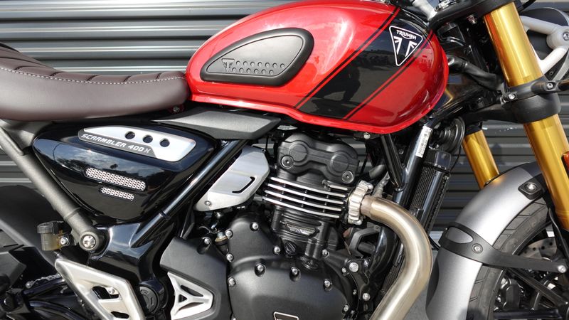 2025 Triumph Scrambler 400 X 