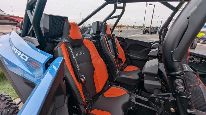 2025 Polaris RZR PRO S 4 ULTIMATE ORANGE RUST AND ZENITH BLUEImage 14