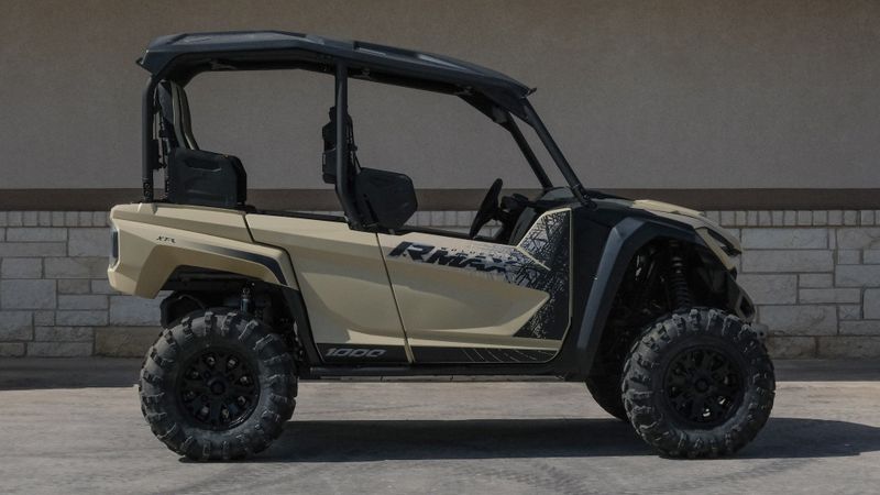 2023 YAMAHA Wolverine RMAX4 XT-R  in a Desert Tan / Tactical Black exterior color. Family PowerSports (877) 886-1997 familypowersports.com 