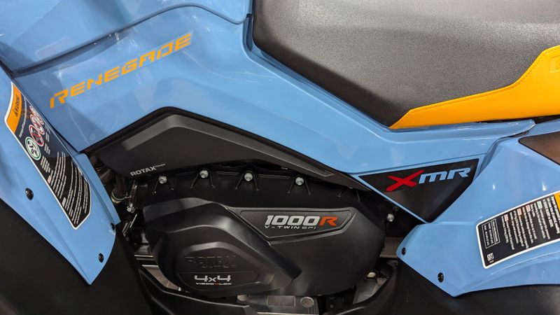 2025 Can-Am RENEGADE XMR 1000R SCANDI BLUE AND ORANGE CRUSHImage 11