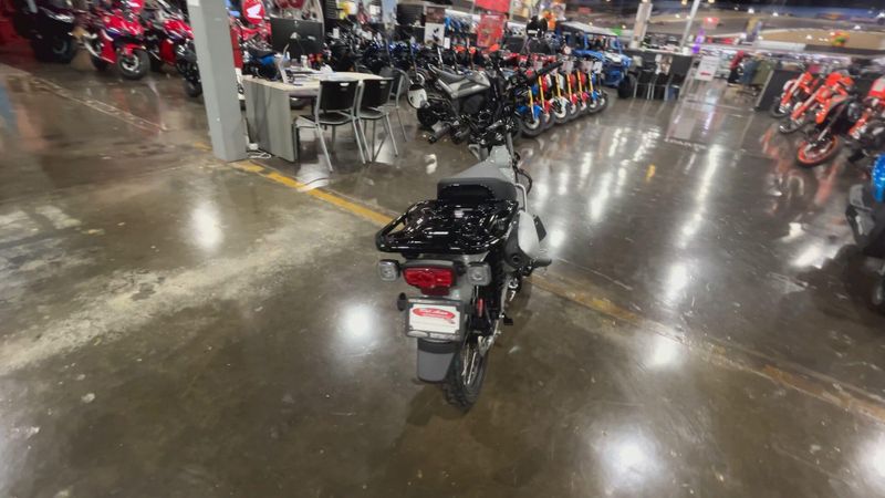 2025 Honda TRAIL 125  in a PEARL SMOKY GRAY exterior color. Del Amo Motorsports of Redondo Beach (424) 390-7811 delamomotorsports.com 