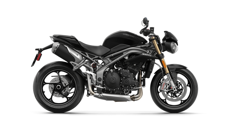 2020 Triumph Speed Triple S in a Black exterior color. San Jose BMW Motorcycles 555-555-5555 sjbmw.com 