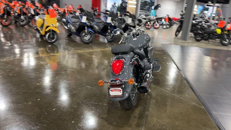 2025 Suzuki BOULEVARD C50  in a GRAY exterior color. Del Amo Motorsports of Redondo Beach (424) 390-7811 delamomotorsports.com 