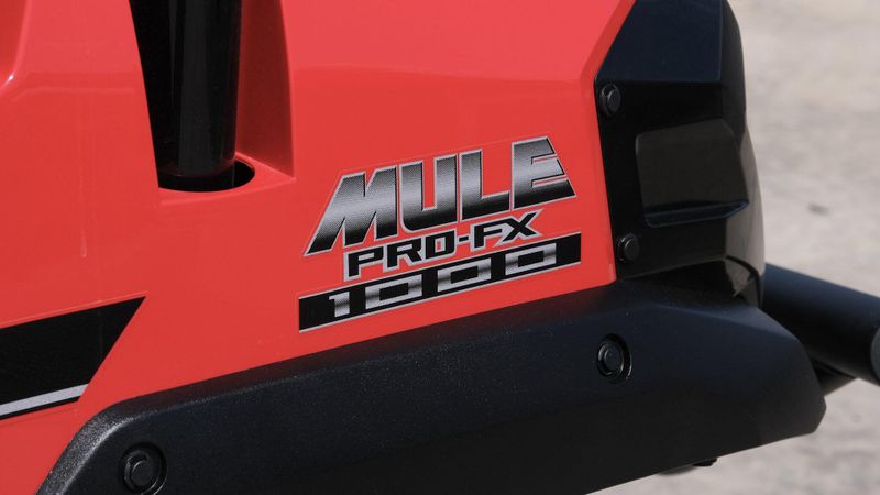 2025 Kawasaki MULE PROFX 1000 HD EDITION FIRECRACKER REDImage 11