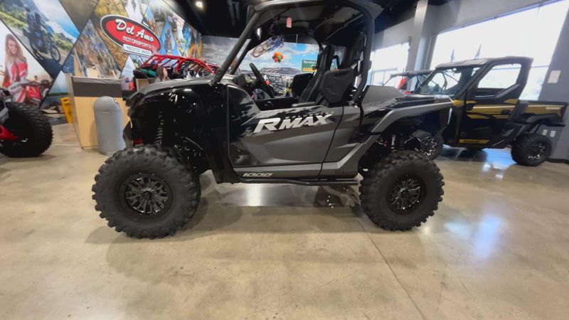 2025 Yamaha WOLVERINE RMAX2 1000 XT-R  in a MATTE GREY/METALLIC BLACK exterior color. Del Amo Motorsports of Redondo Beach (424) 390-7811 delamomotorsports.com 