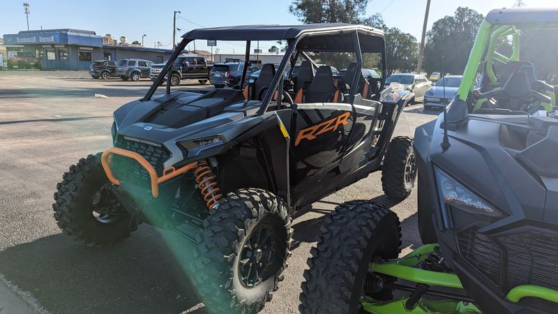 2024 Polaris RZR XP 4 1000 ULTIMATE MATTE TITANIUM AND ONYX BLACKImage 3