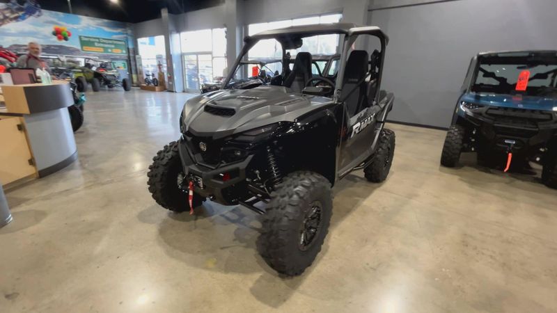 2025 Yamaha WOLVERINE RMAX2 1000 XT-R  in a MATTE GREY/METALLIC BLACK exterior color. Del Amo Motorsports of Redondo Beach (424) 390-7811 delamomotorsports.com 