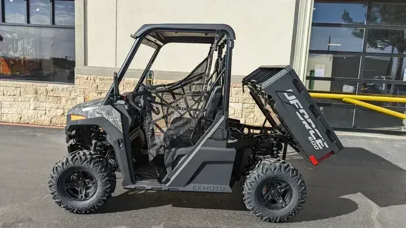 2025 CFMOTO UFORCE 600 in a TRUE TIMBER CAMO exterior color. Family PowerSports (877) 886-1997 familypowersports.com 