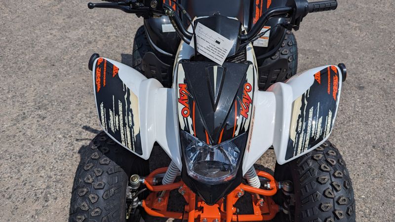 2022 KAYO STORM 150  in a WHITE exterior color. Family PowerSports (877) 886-1997 familypowersports.com 
