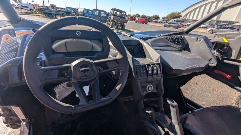 2025 CAN-AM MAVERICK X3 MAX X RS TURBO RR TRIPLE BLACK in a TRIPLE BLACK exterior color. Family PowerSports (877) 886-1997 familypowersports.com 