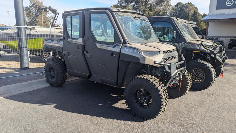 2024 POLARIS RGR CREW XP 1000 NS ULT RC  DESERT SAND in a DESERT SAND exterior color. Family PowerSports (877) 886-1997 familypowersports.com 