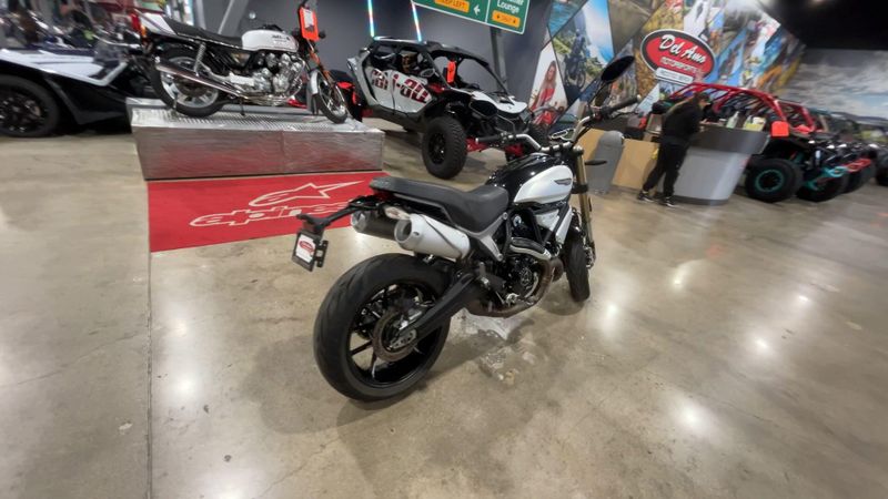 2018 Ducati SCRAMBLER 1100 SPORT  in a BLACK exterior color. Del Amo Motorsports of Redondo Beach (424) 390-7811 delamomotorsports.com 