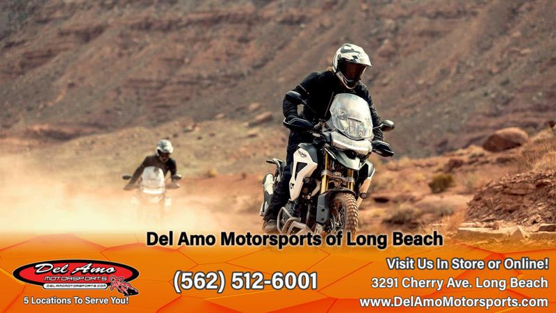 2023 Triumph TIGER 1200 RALLY PRO  in a SNOWDONIA WHITE exterior color. Del Amo Motorsports of Long Beach (562) 362-3160 delamomotorsports.com 