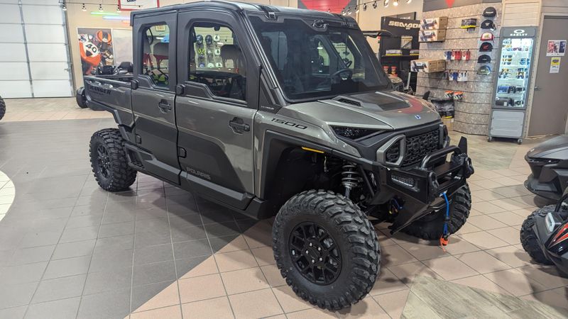 2025 Polaris RANGER CREW XD 1500 NORTHSTAR EDITION ULTIMATE TITANIUM METALLIC GLOSSImage 1