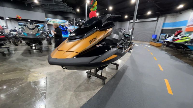 2025 Yamaha FX CRUISER HO W/AUDIO  in a COPPER/BLACK exterior color. Del Amo Motorsports of Redondo Beach (424) 390-7811 delamomotorsports.com 
