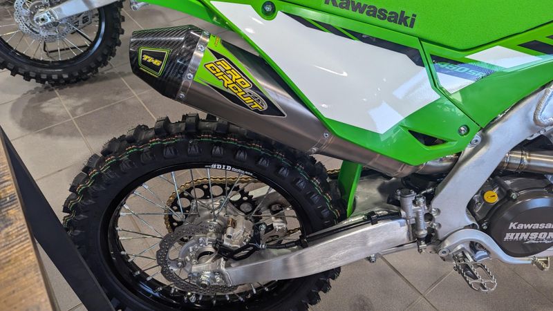 2025 Kawasaki KX450SR LIME GREEN Image 12