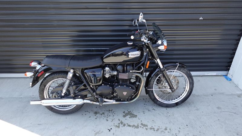 Used 2008 Triumph Bonneville Black Engine Base 