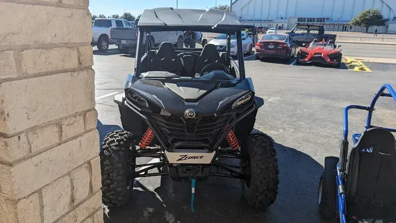 2025 CFMOTO ZFORCE 950 SPORT in a NEBULA BLACK exterior color. Family PowerSports (877) 886-1997 familypowersports.com 