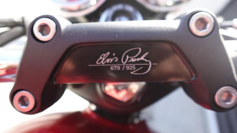 New 2025 Triumph Bonneville T120 Elvis Edition Euro 5a 