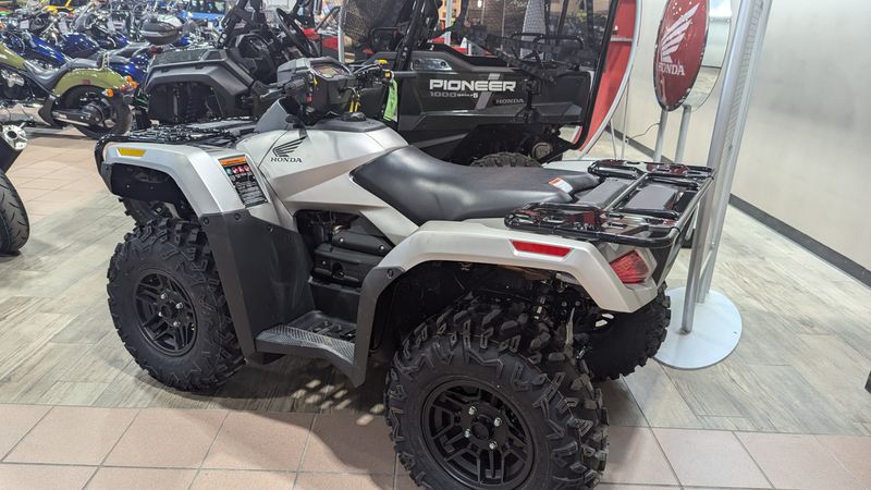 2024 Honda FOURTRAX RUBICON 4X4 MATTE SILVER METALLIC Image 5