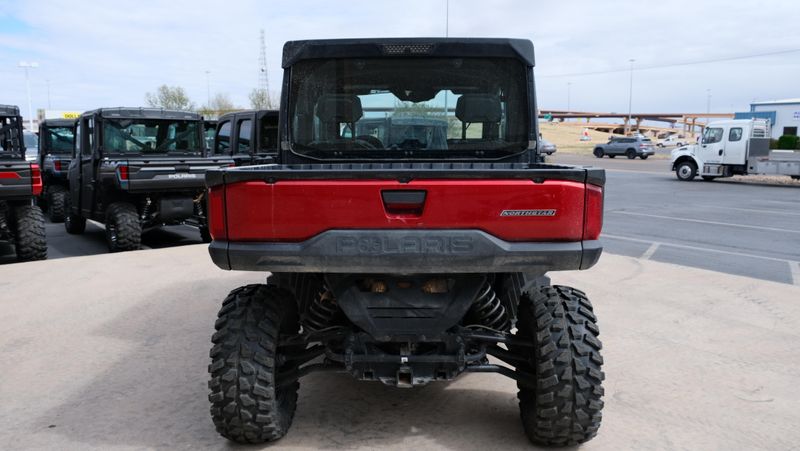 USED 2024 POLARIS RANGER CREW XD 1500 NORTHSTAR EDITION ULTIMATE SUNSET RED Image 3