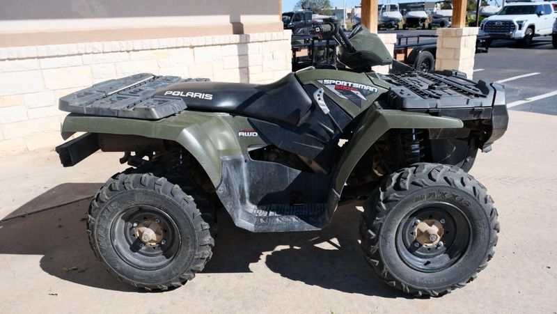 USED 2009 POLARIS SPORTSMAN500 HO GRNBLK 500 HO Image 2