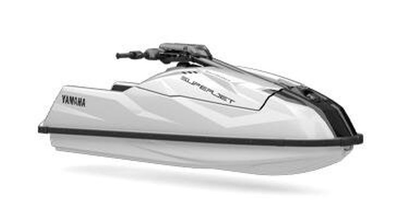 2025 YAMAHA SUPERJET WHITE  in a WHITE exterior color. Family PowerSports (877) 886-1997 familypowersports.com 