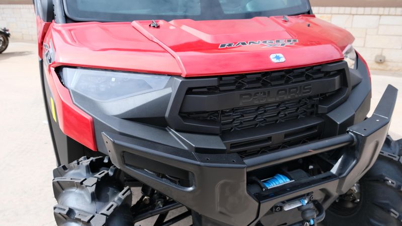 USED 2025 POLARIS RANGER CREW XP 1000 NS ED ULT  SUNSET RED ULTIMATE Image 9