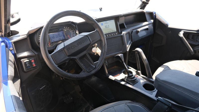 USED 2024 POLARIS GENERAL XP 4 1000 ULTIMATE  BLUE ULTIMATE Image 16