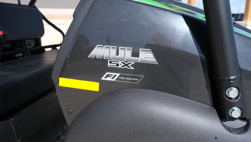 NEW 2026 KAWASAKI MULE SX 4X4 XC LE  in a METALLIC ONYX BLACK exterior color. Family PowerSports (877) 886-1997 familypowersports.com 