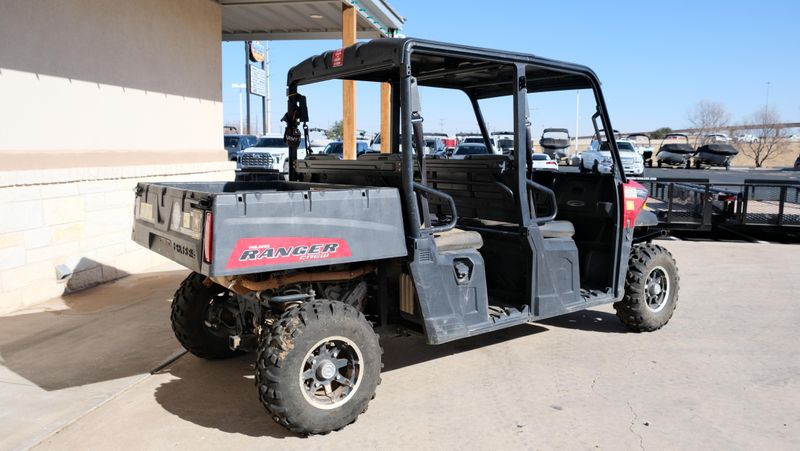 USED 2015 POLARIS RANGER CREW 570 EPS SUNSET RED Image 3