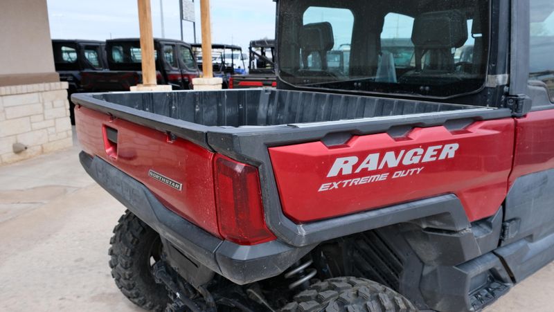 USED 2024 POLARIS RANGER CREW XD 1500 NORTHSTAR EDITION ULTIMATE SUNSET RED Image 10