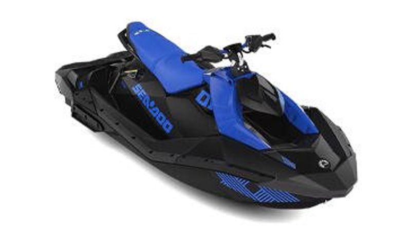 2023 SEADOO PWC SPARK TRIXX 90 AUD GN 3UP IBR 23  in a BLACK exterior color. Family PowerSports (877) 886-1997 familypowersports.com 