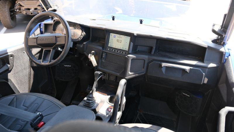 USED 2024 POLARIS GENERAL XP 4 1000 ULTIMATE  BLUE ULTIMATE Image 11