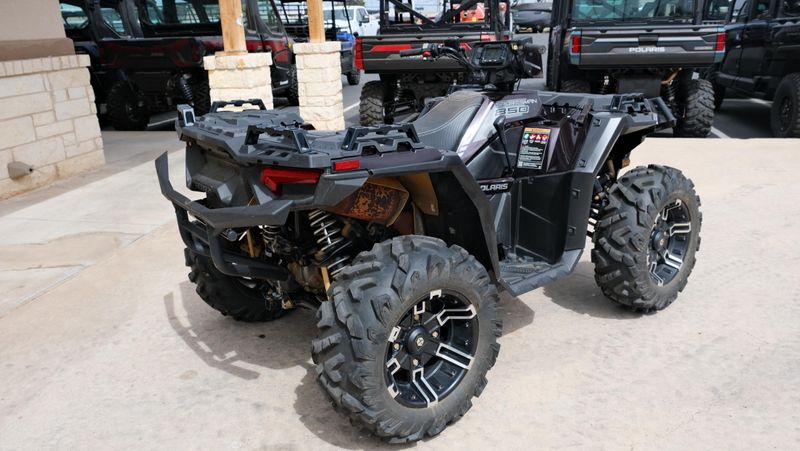 USED 2023 POLARIS SPORTSMAN 850 ULTIMATE TRAIL  CRIMSON MTLC ULTIMATE TRAIL Image 3