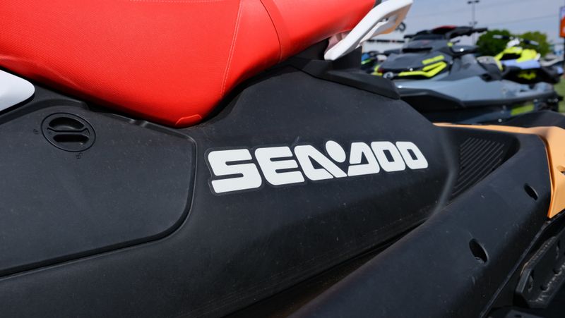 2024 SEADOO PWC SPARK CONV 90 OR 3UP IBR 24  in a ORANGE- RED exterior color. Family PowerSports (877) 886-1997 familypowersports.com 