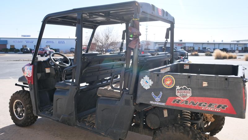 USED 2015 POLARIS RANGER CREW 570 EPS SUNSET RED Image 6
