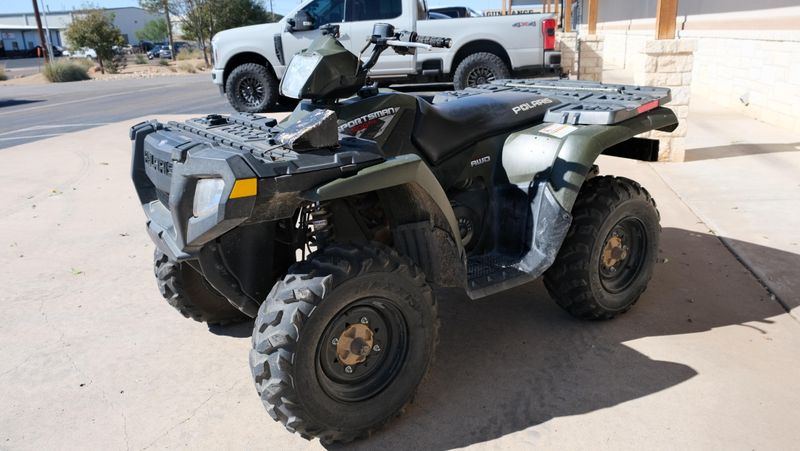 USED 2009 POLARIS SPORTSMAN500 HO GRNBLK 500 HO Image 7