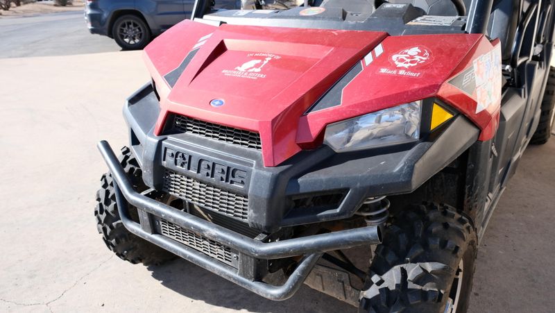 USED 2015 POLARIS RANGER CREW 570 EPS SUNSET RED Image 12