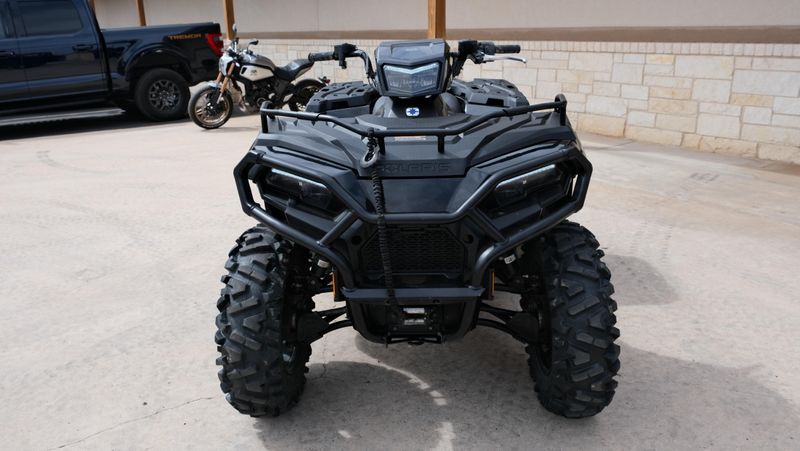 USED 2025 POLARIS SPORTSMAN 570  TRAIL  ONYX BLACK TRAIL Image 8