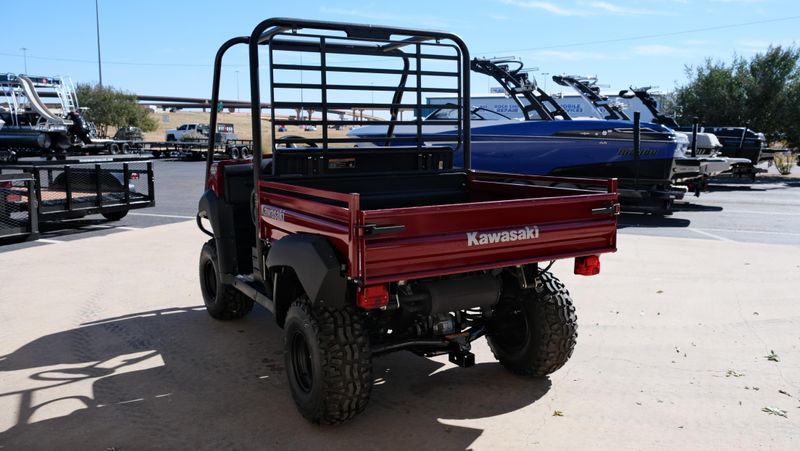 NEW 2026 KAWASAKI MULE 4010 4X4  in a DARK ROYAL RED exterior color. Family PowerSports (877) 886-1997 familypowersports.com