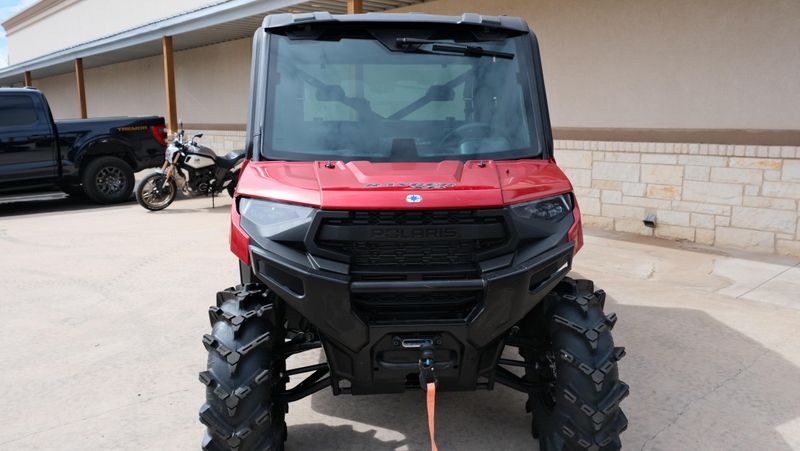 USED 2025 POLARIS RANGER CREW XP 1000 NS ED ULT  SUNSET RED ULTIMATE Image 7
