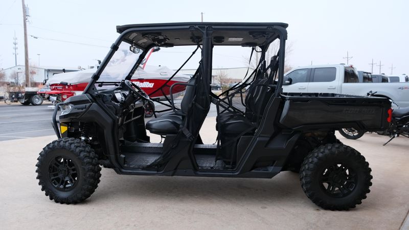 USED 2025 CAN-AM DEFENDER MAX LONE STAR HD10 STEALTH BLACK Image 6