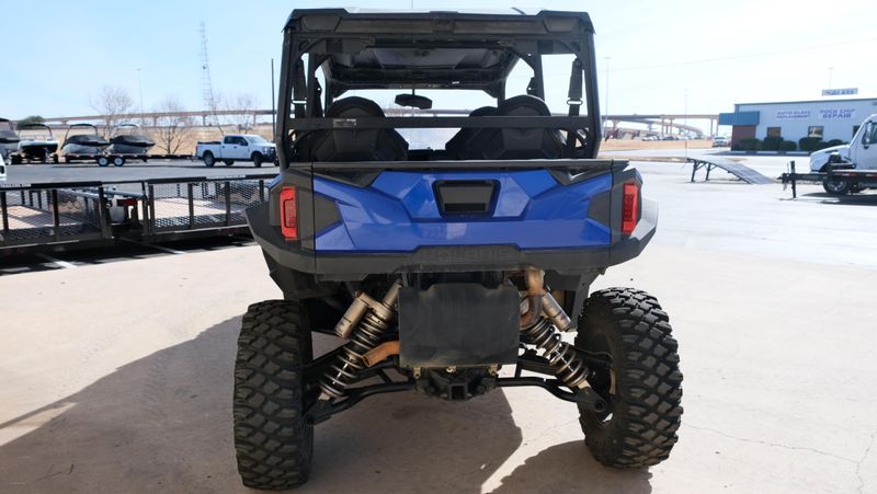 USED 2024 POLARIS GENERAL XP 4 1000 ULTIMATE  BLUE ULTIMATE Image 4