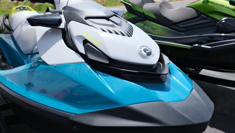 2024 SEADOO PWC GTI SE 130 BE IBR 24  in a TEAL exterior color. Family PowerSports (877) 886-1997 familypowersports.com 