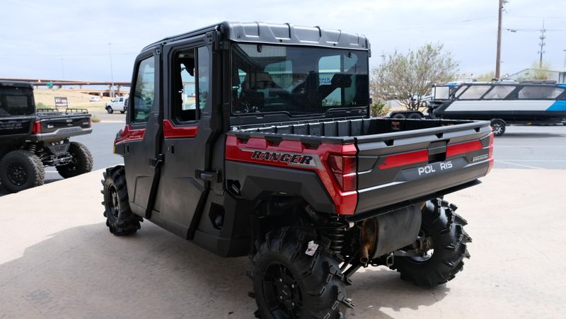 USED 2025 POLARIS RANGER CREW XP 1000 NS ED ULT  SUNSET RED ULTIMATE Image 5