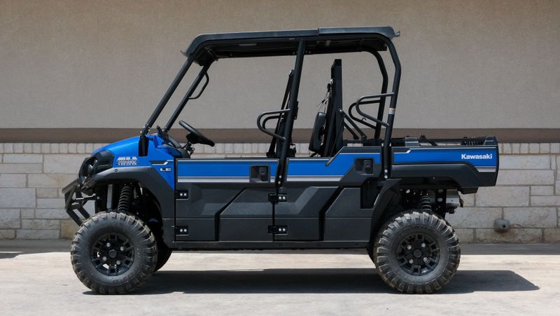 2024 KAWASAKI Mule PROFXT 1000 LE in a BLUE exterior color. Family PowerSports (877) 886-1997 familypowersports.com 