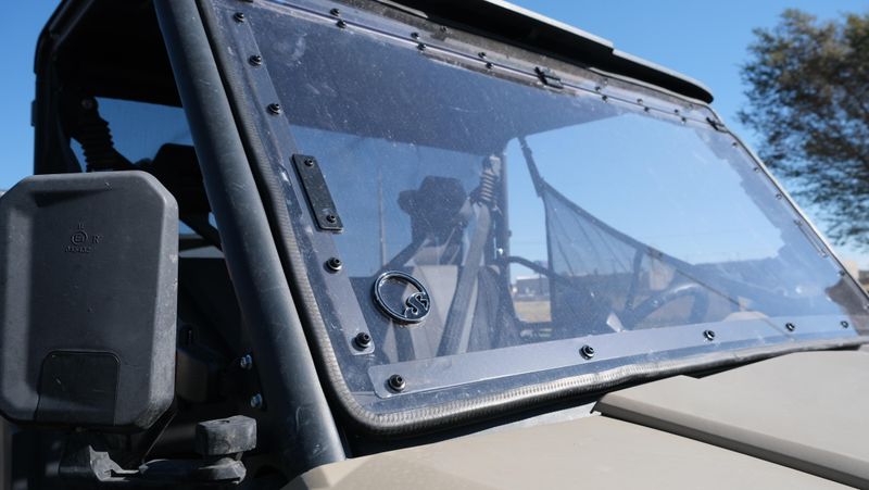 USED 2024 CFMOTO UFORCE 1000 CF1000UZ  in a TAN exterior color. Family PowerSports (877) 886-1997 familypowersports.com